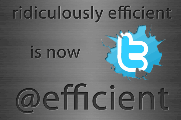 twitter-efficient twitter efficient