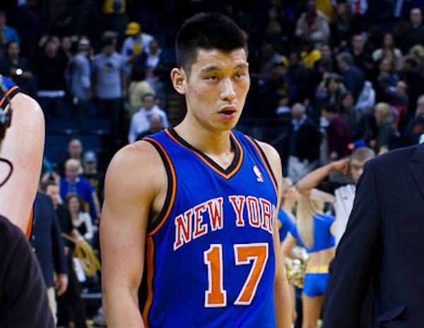 Jeremy Lin of the New York Knicks