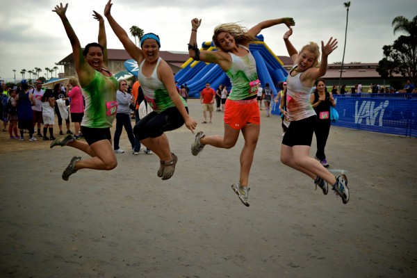 ROC Race 022 Marissa Brassfield and friends at the ROC Race in May 2012