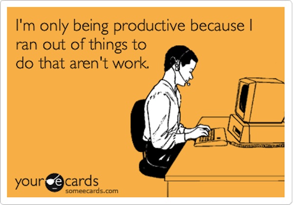 productivity and procrastination