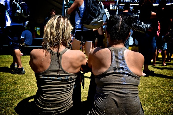 Diana Weishar Marissa Brassfield Camp Pendleton Mud Run