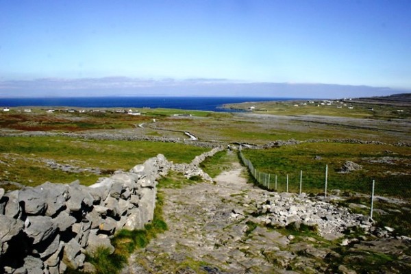 The Aran Islands in Ireland