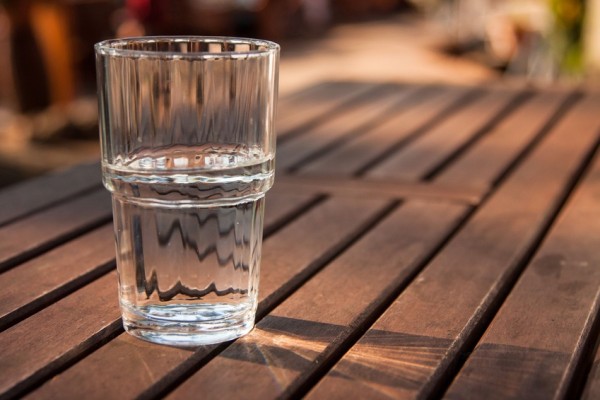 glass of water