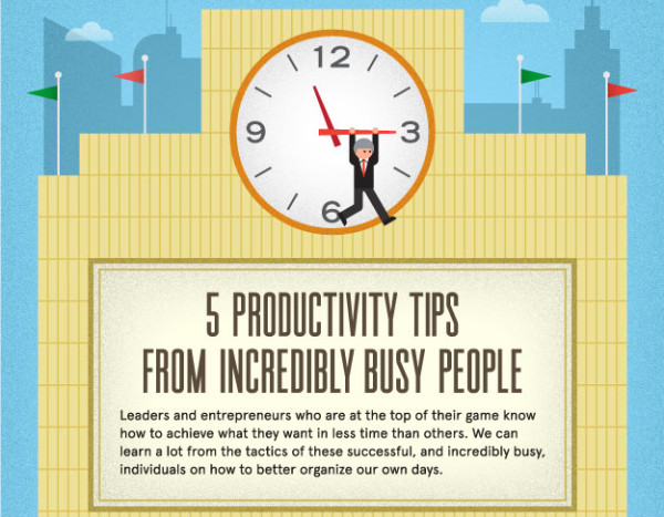 5 productivity tips