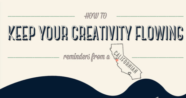 how to keep your creativity flowing infographic