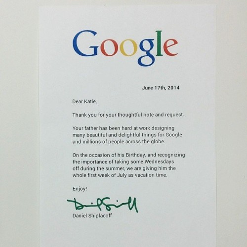 google letter