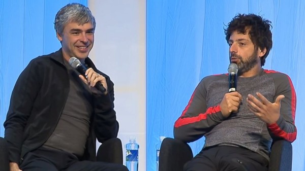 larry page and sergey bring talk about the 40-hour workweek