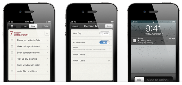 App of the Week: iOS 5 Reminders