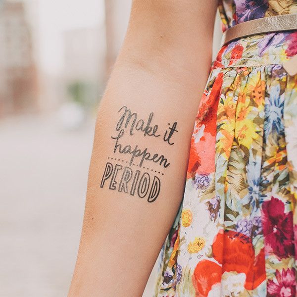 7 Tattly Temporary Tattoos to Inspire Productivity